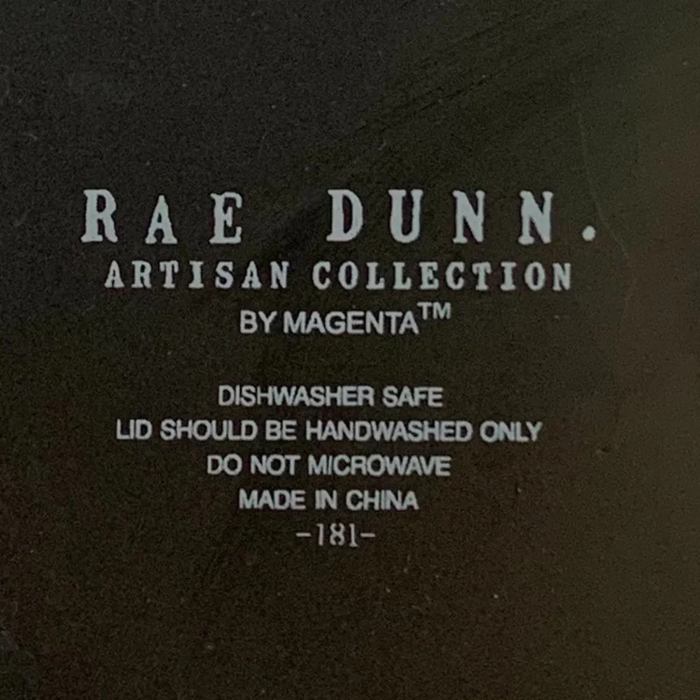 Rae Dunn Cookie Jar - Black 🍪🍪🍪